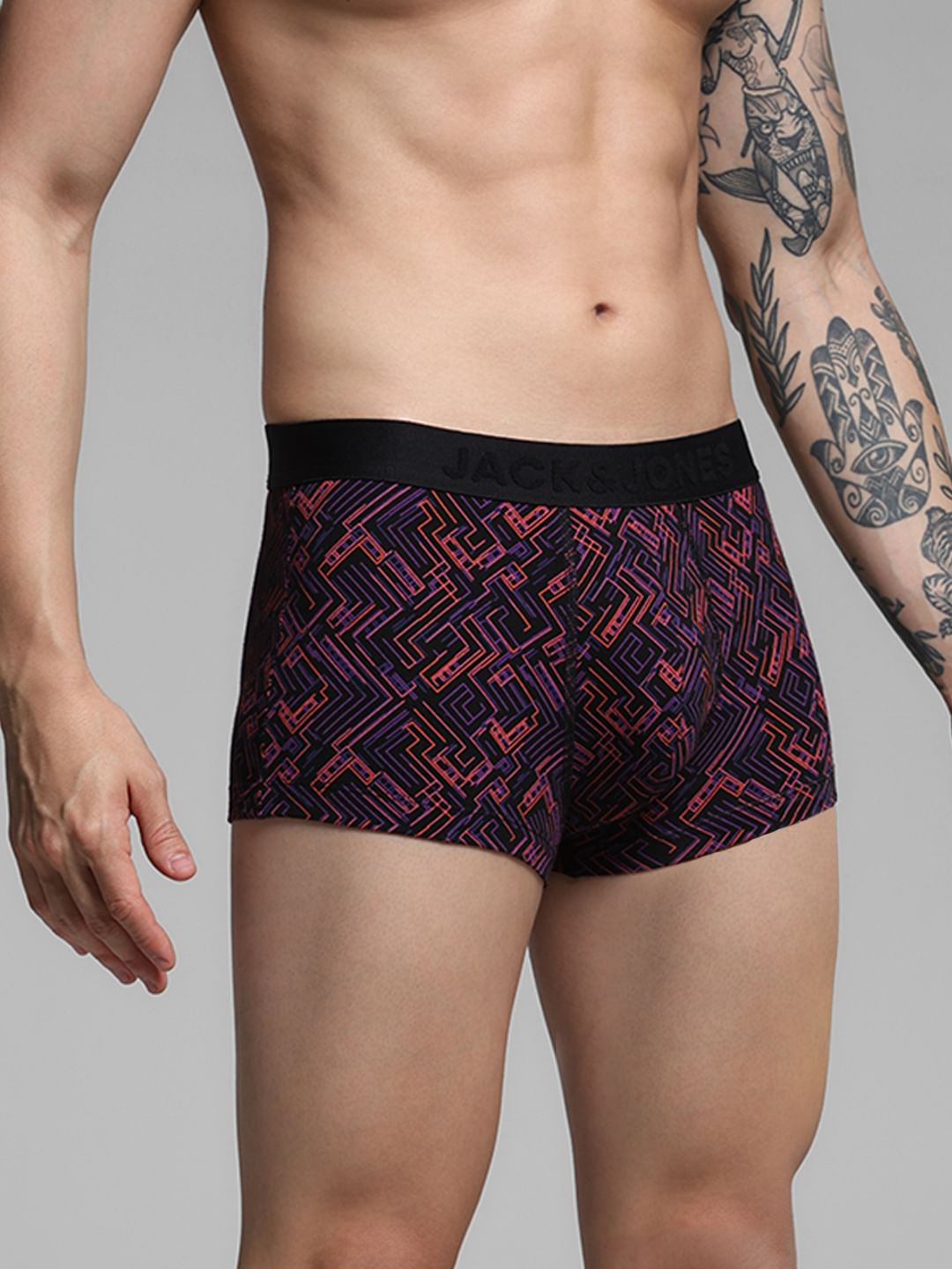 Pack Of 2 Printed Trunks