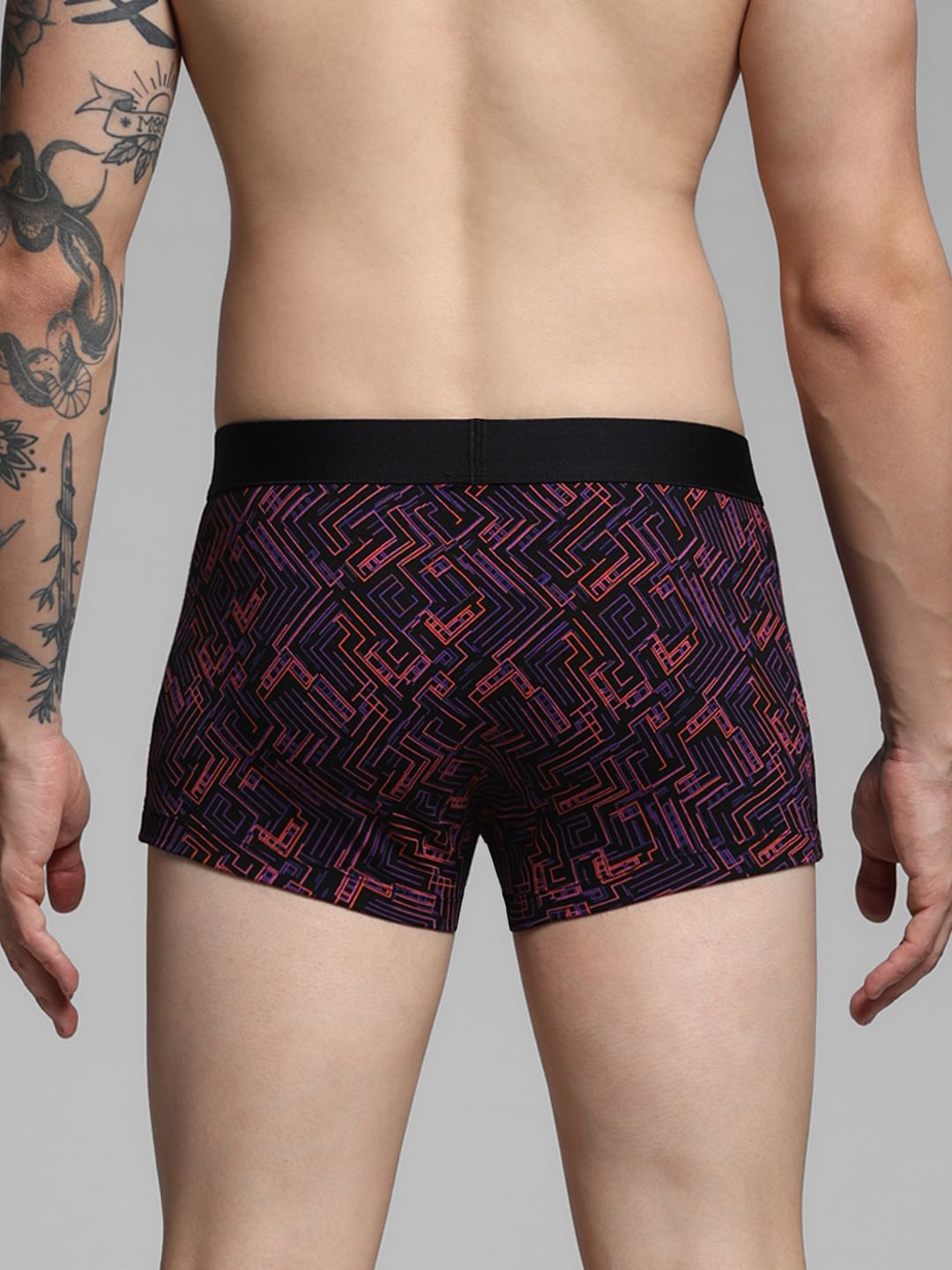 Pack Of 2 Printed Trunks