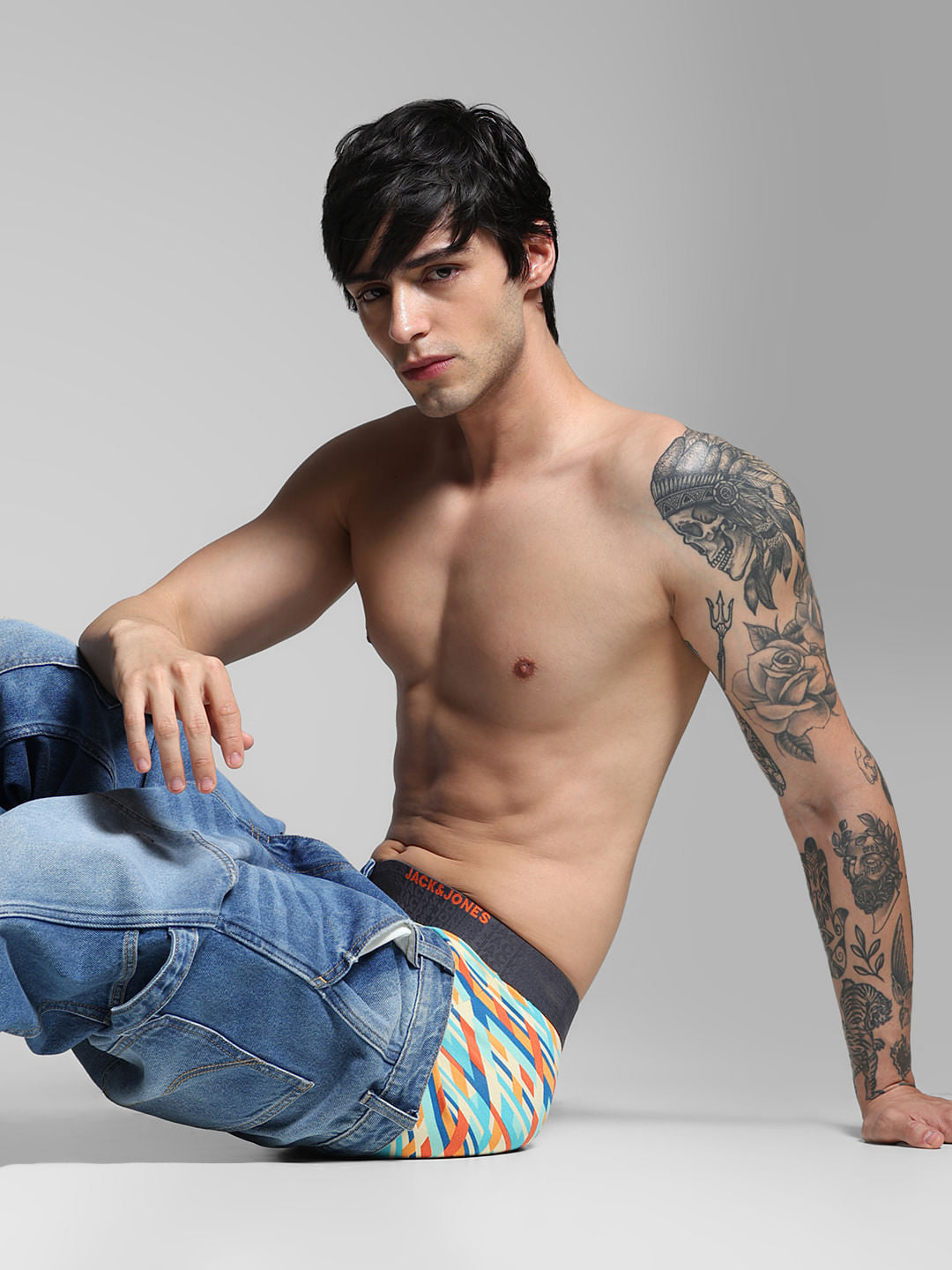 Pack Of 2 Printed Trunks