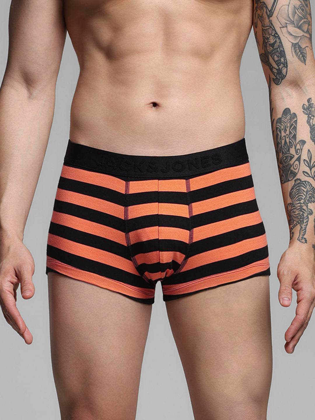 Pack Of 3 Rugby Striped Trunks