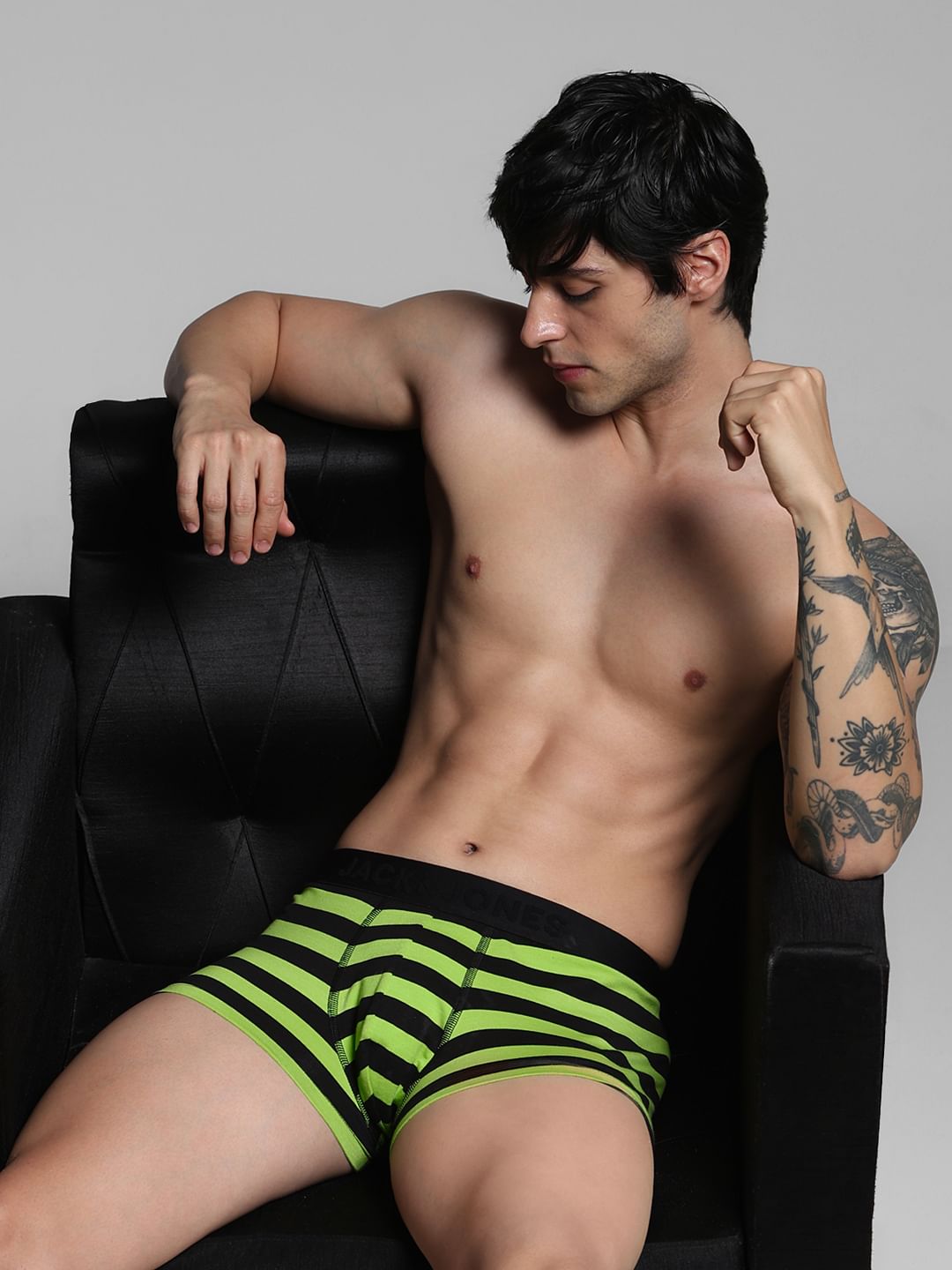 Pack Of 3 Rugby Striped Trunks