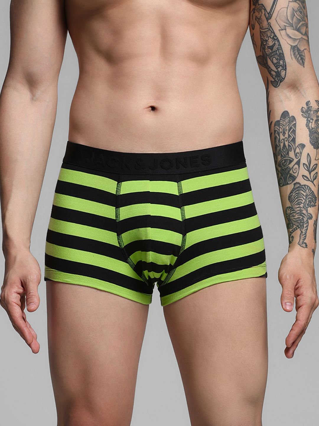 Pack Of 3 Rugby Striped Trunks