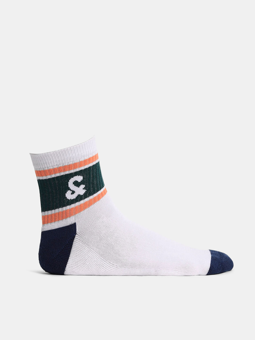 Pack of 3 Terry Mid Length Socks