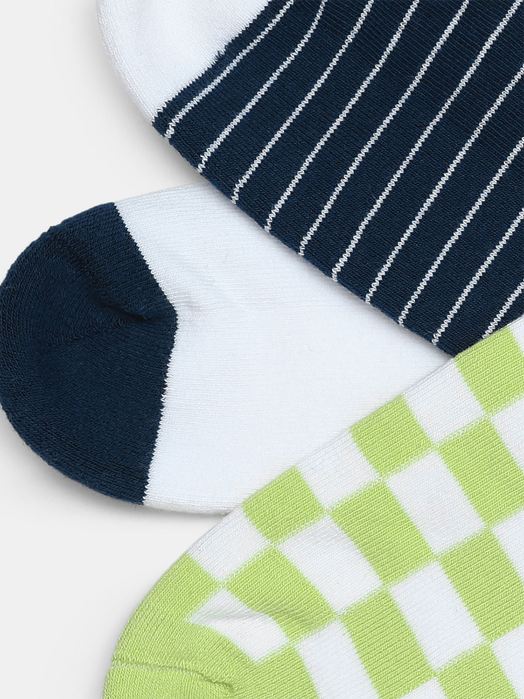 Pack Of 3 Terry Ankle Length Socks