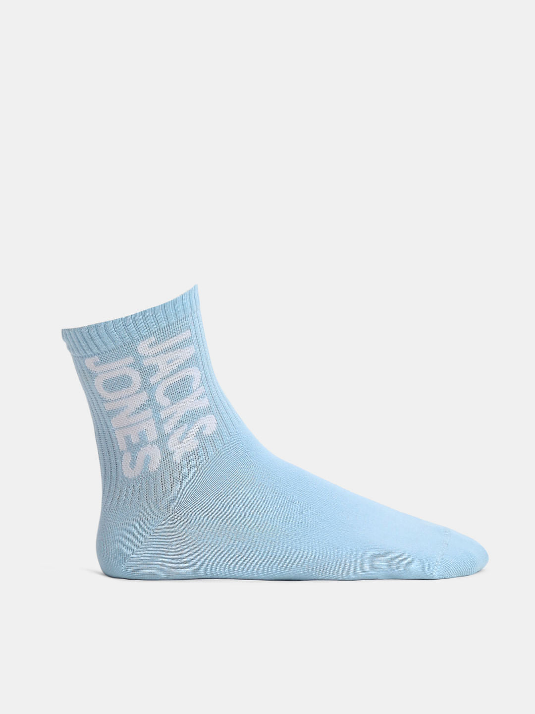 Pack Of 5 Logo Print Mid Length Socks