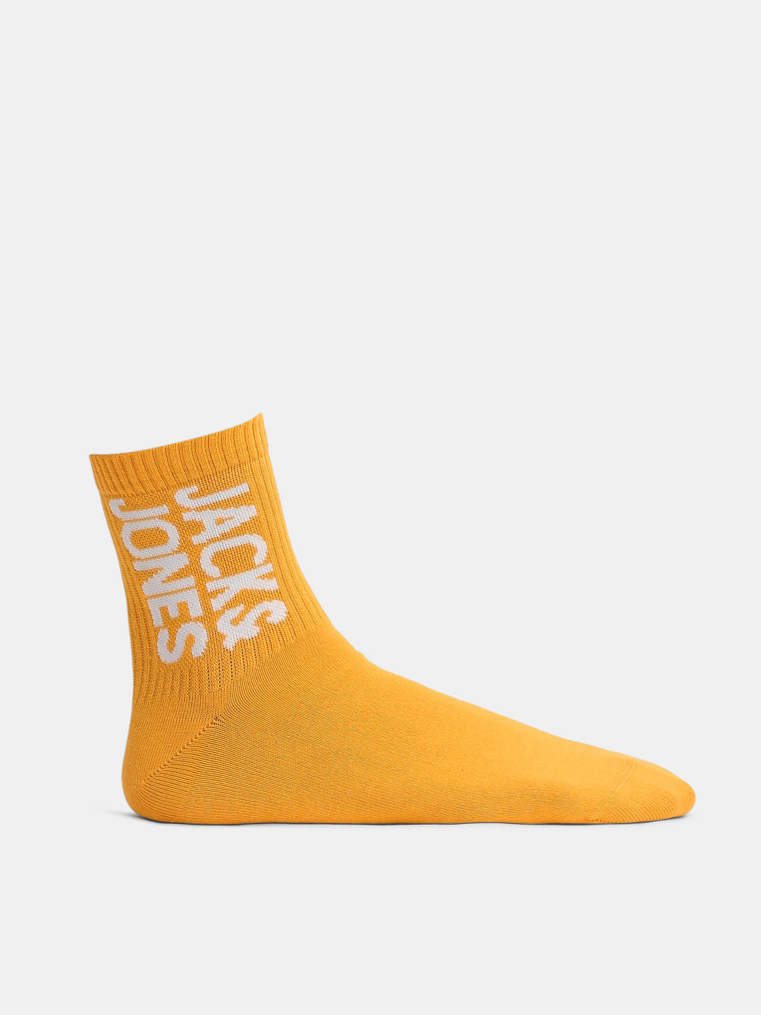 Pack Of 5 Logo Print Mid Length Socks