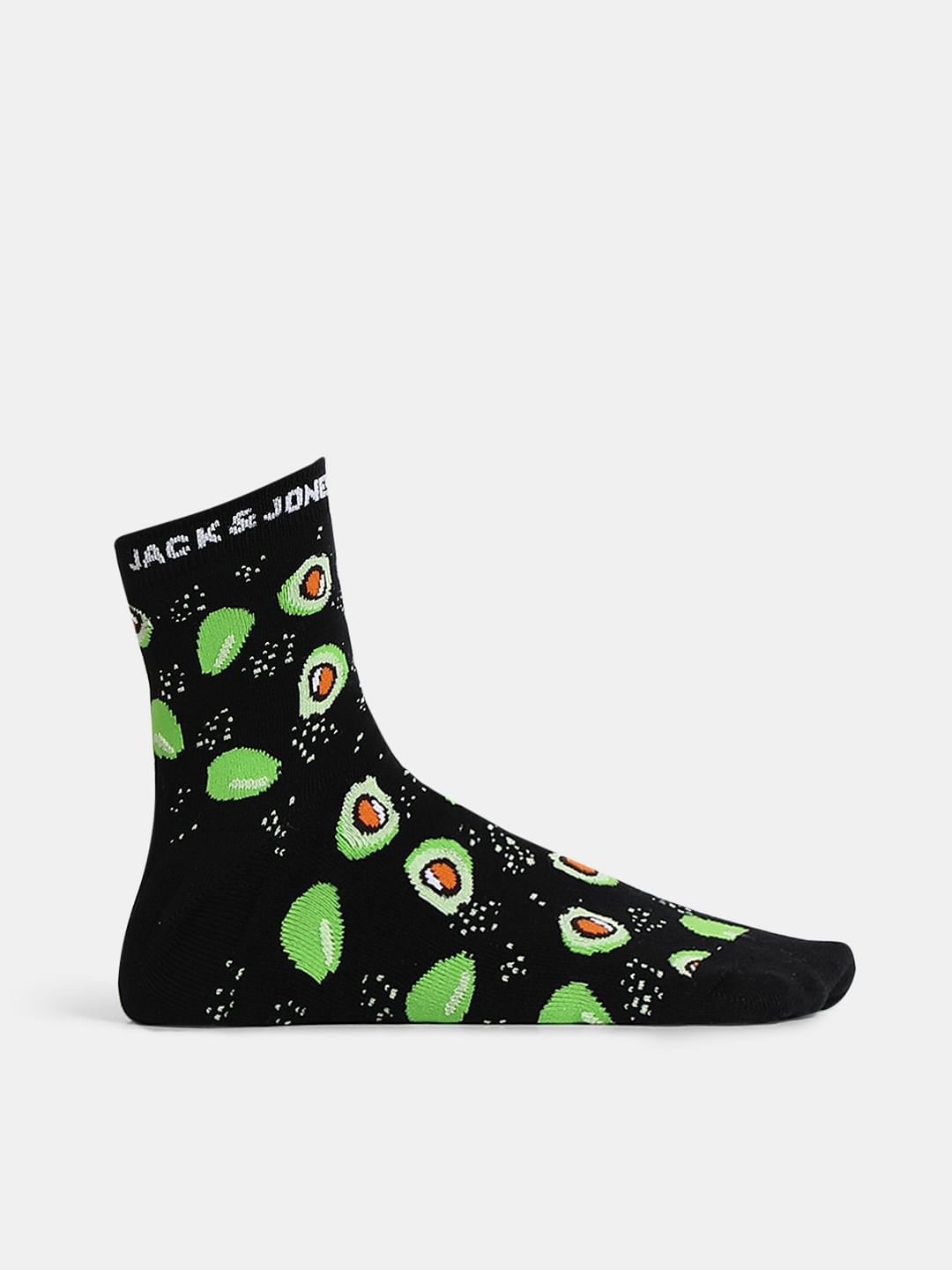 Pack Of 3 Printed Ankle Length Socks