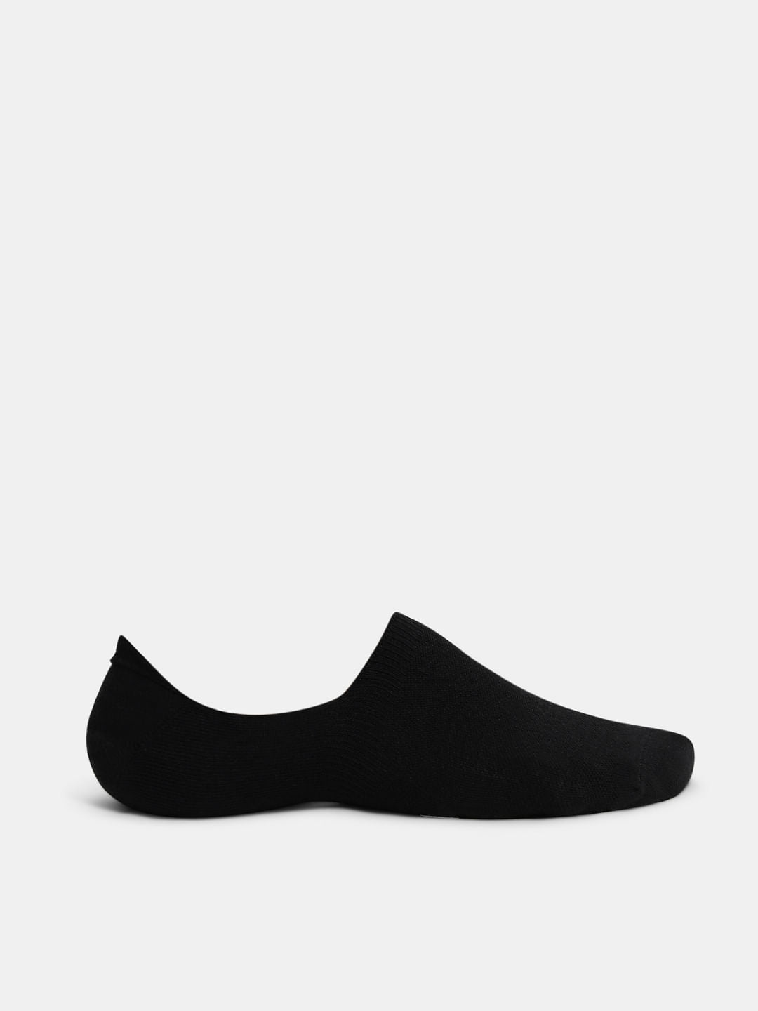 Pack of 5 Black No-Show Socks