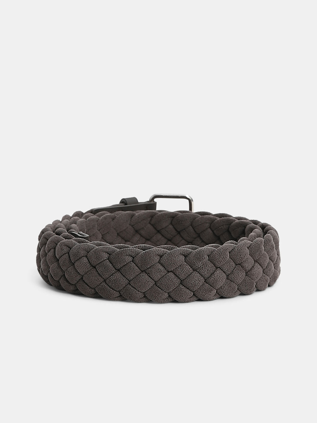 Brown Braided Belt