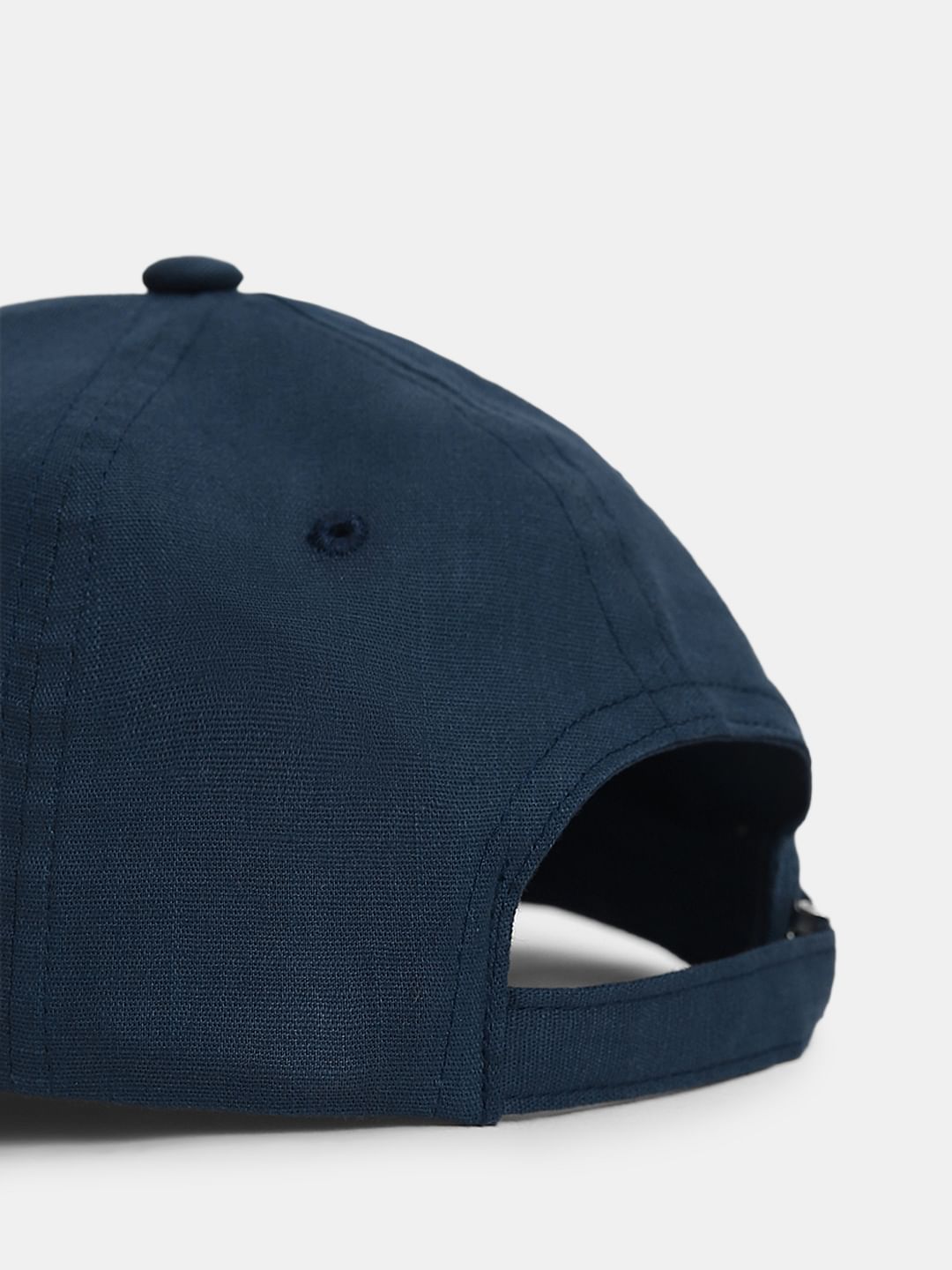 Dark Navy Linen Cap