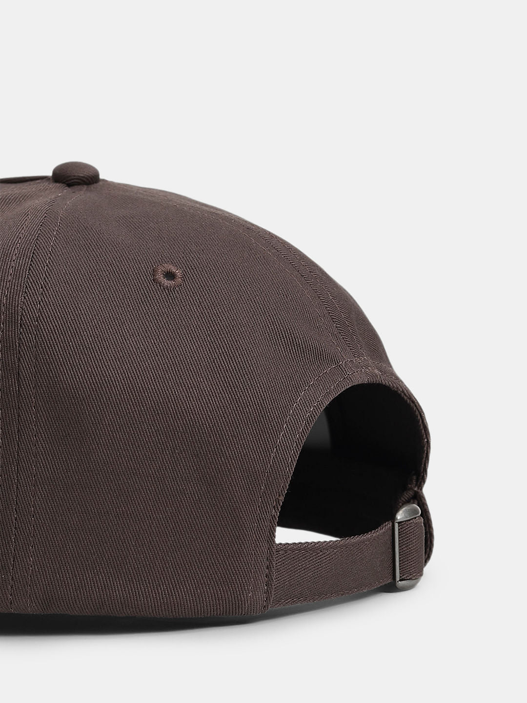 Dark Brown Cotton Cap