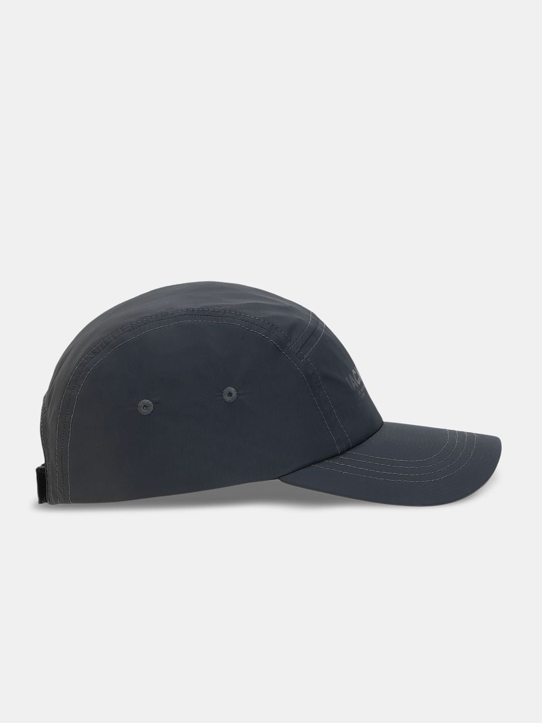 Dark Grey Logo Print Cap