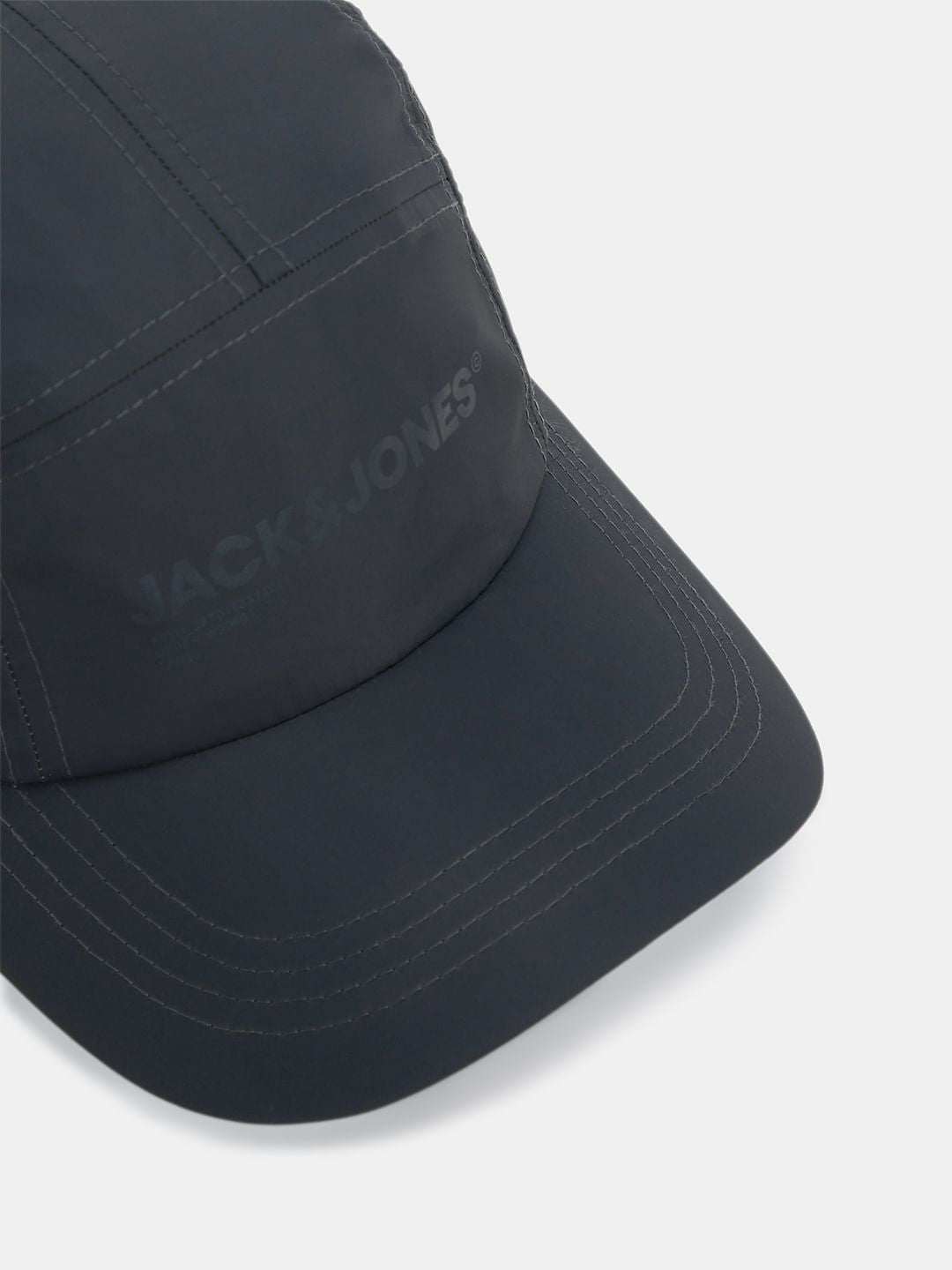 Dark Grey Logo Print Cap