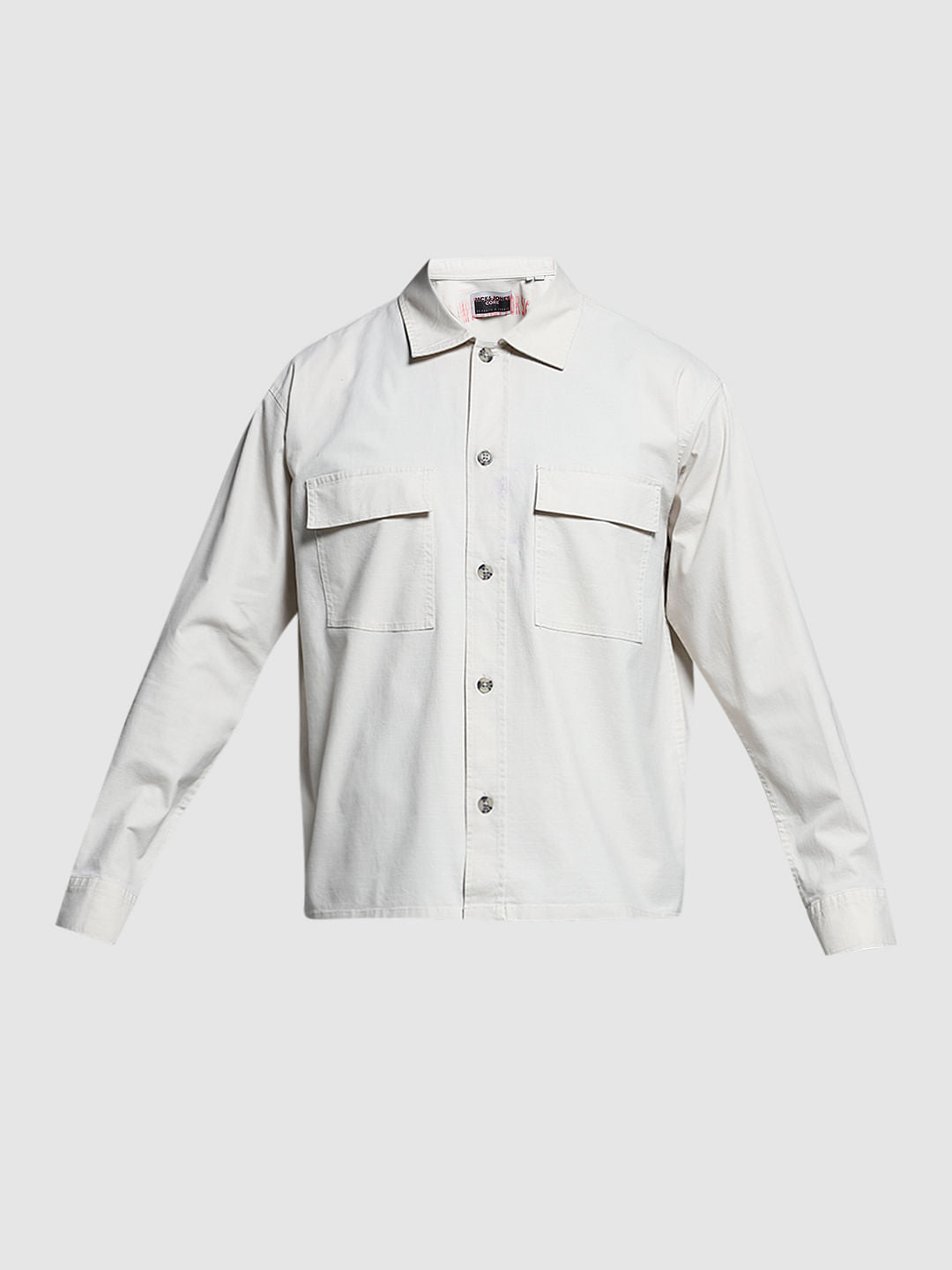 Off-White Cotton Overshirt