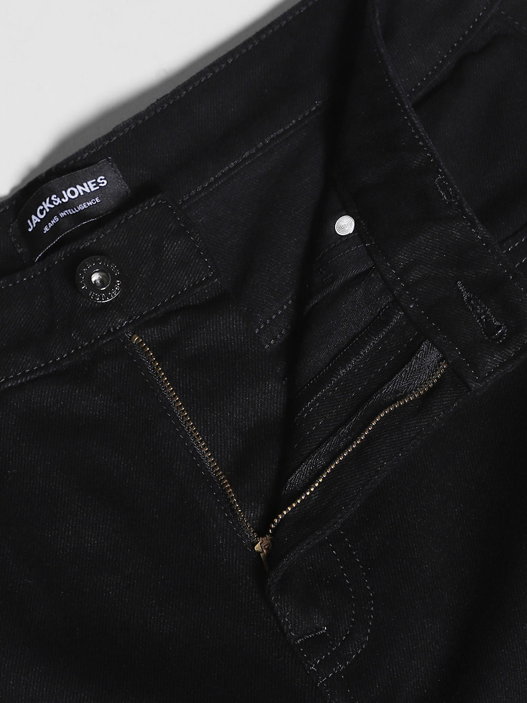 Black High Rise Dario Loose Fit Jeans