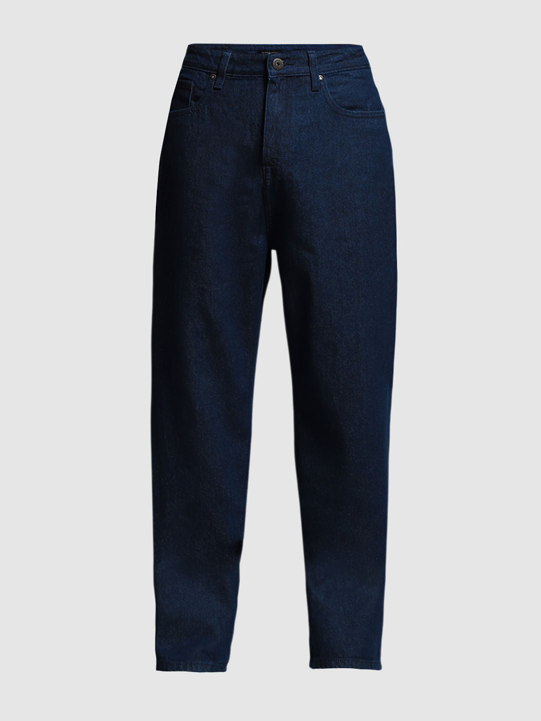 Dark Blue High Rise Dario Loose Fit Jeans