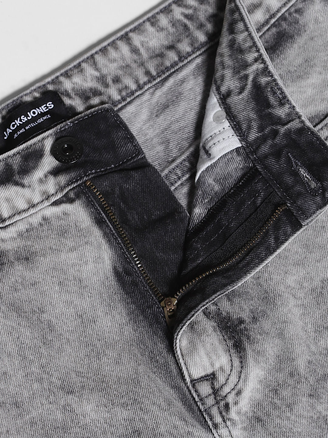 Light Grey High Rise Dario Loose Fit Jeans
