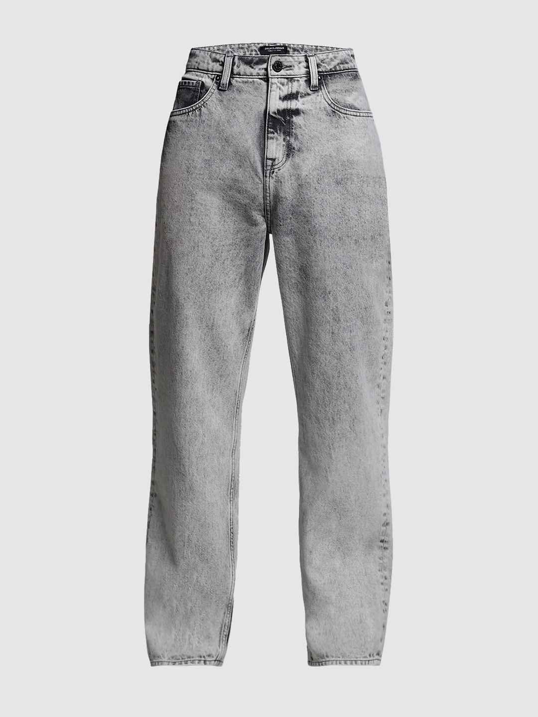 Light Grey High Rise Dario Loose Fit Jeans