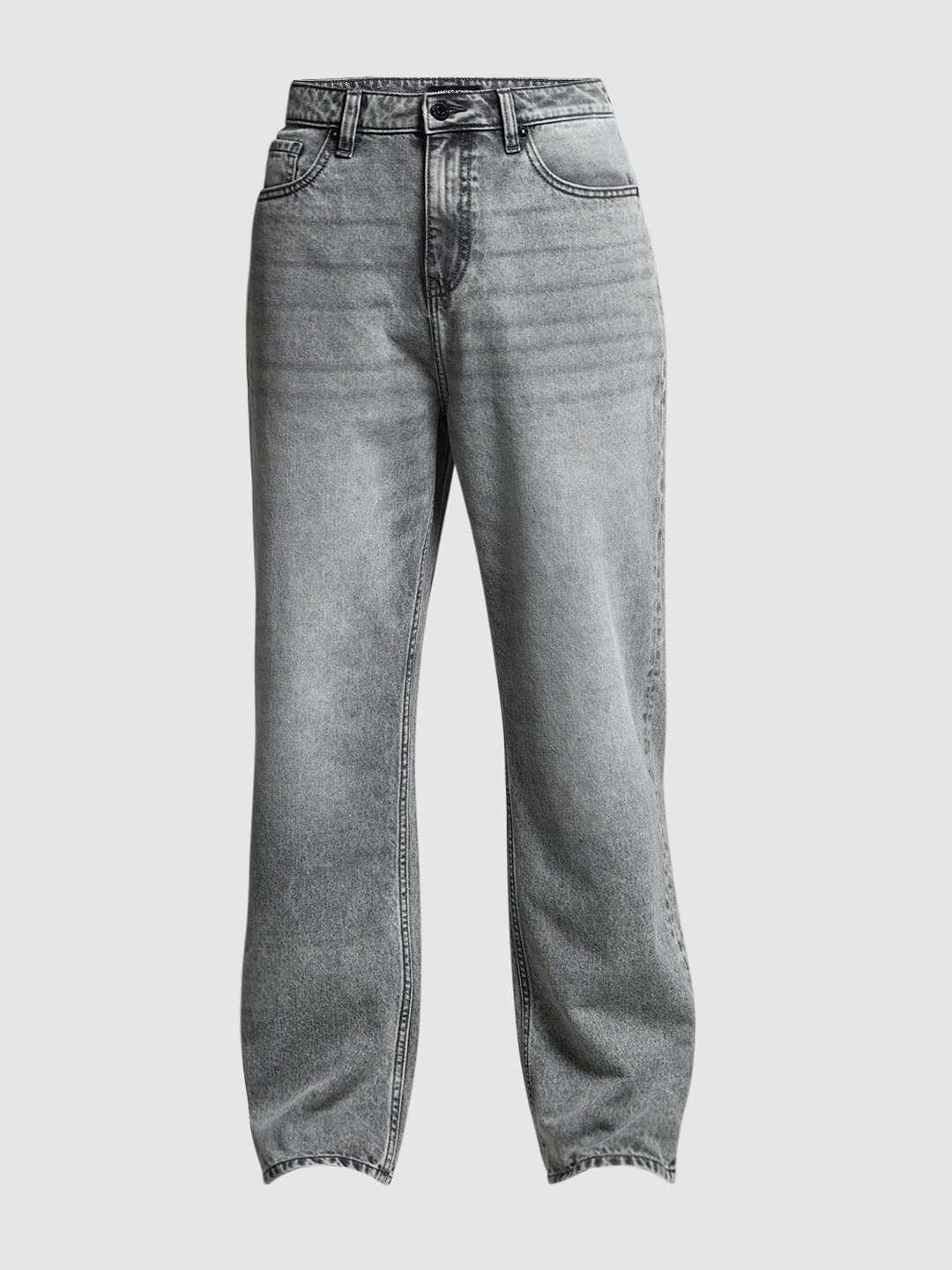 Light Grey High Rise Dario Loose Fit Jeans