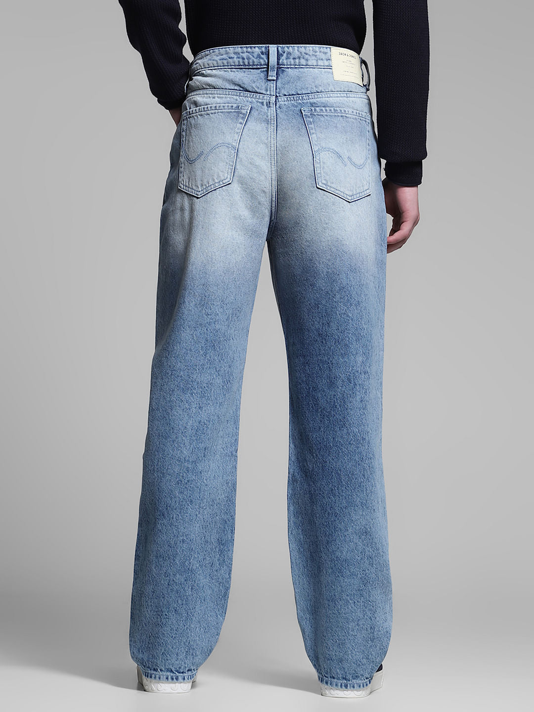 Light Blue Washed Dario Loose Fit Jeans
