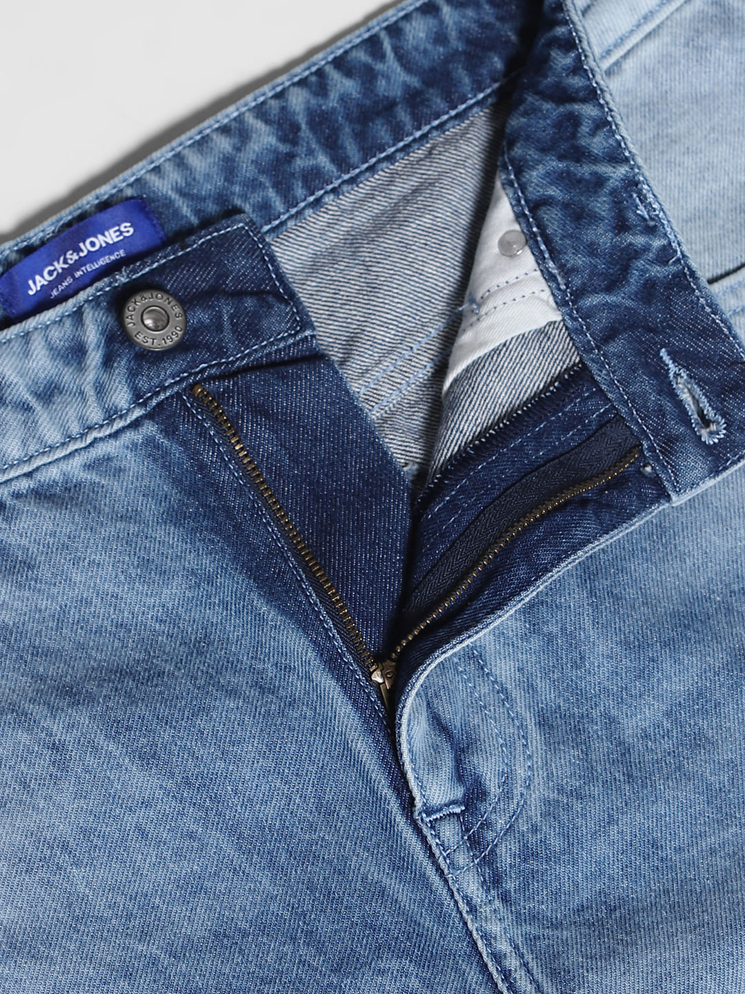 Light Blue Washed Dario Loose Fit Jeans