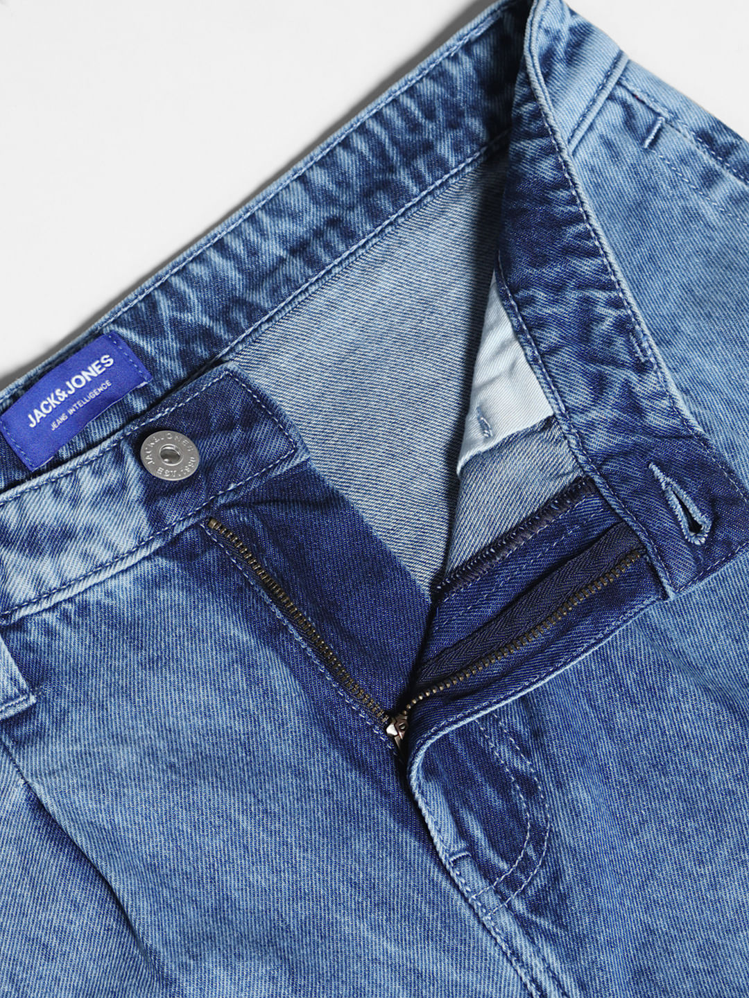 Light Blue High Rise Dario Loose Fit Jeans