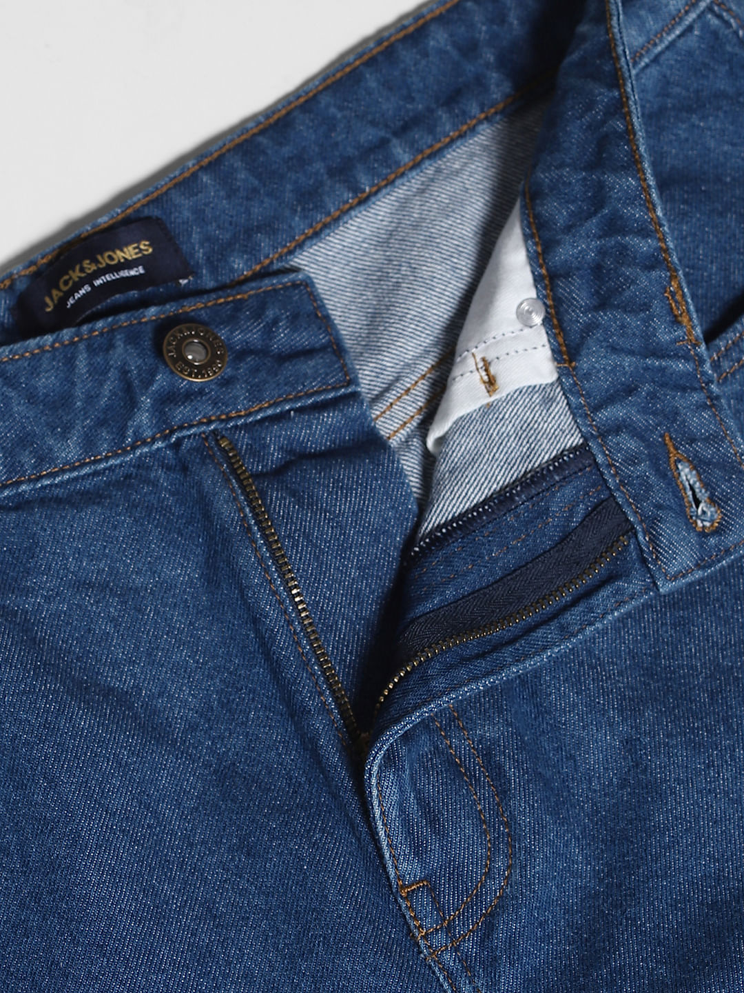 Blue High Rise Dario Loose Fit Jeans