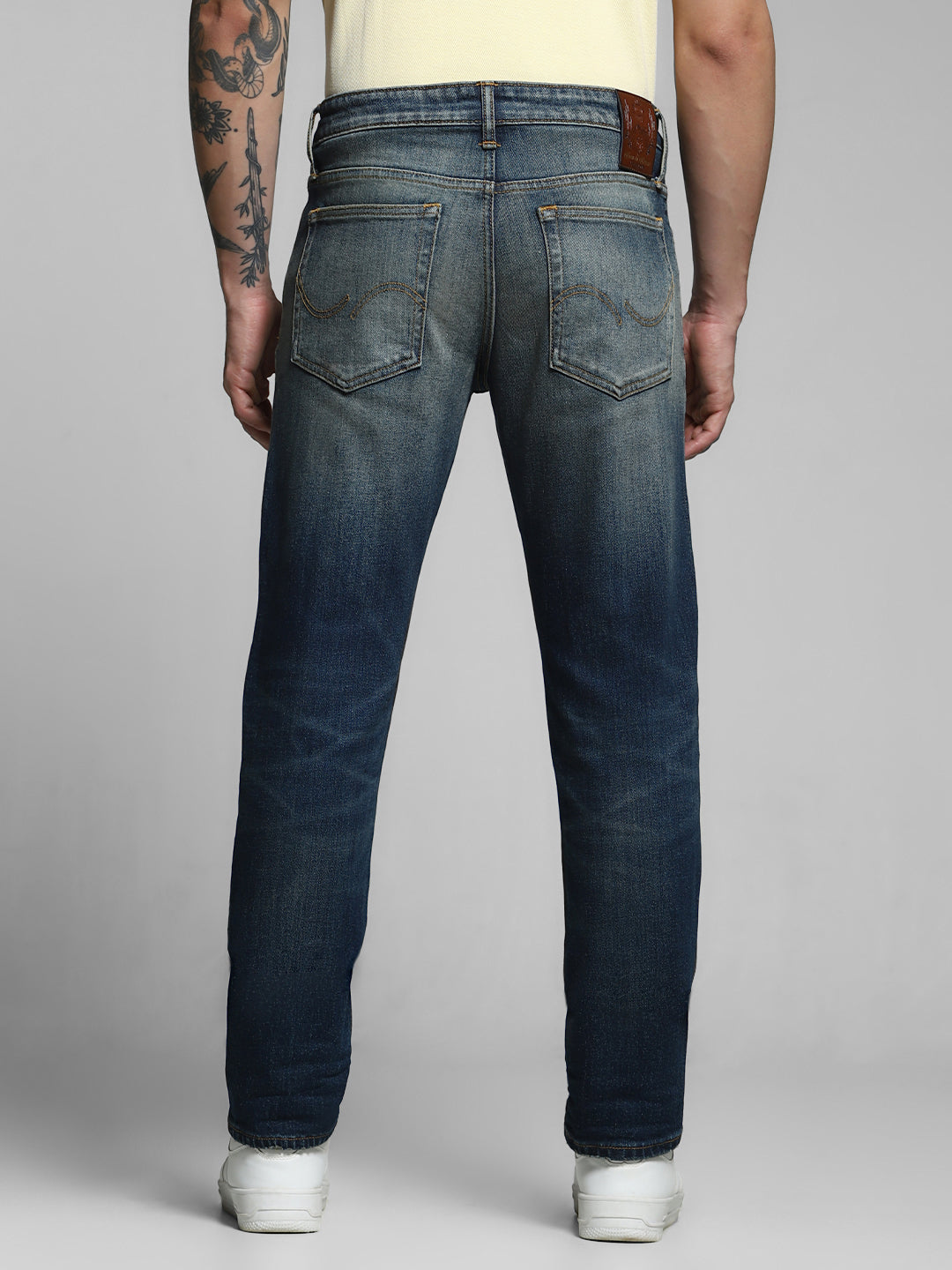 Mildly Distressed Glenn Slim Fit Jeans