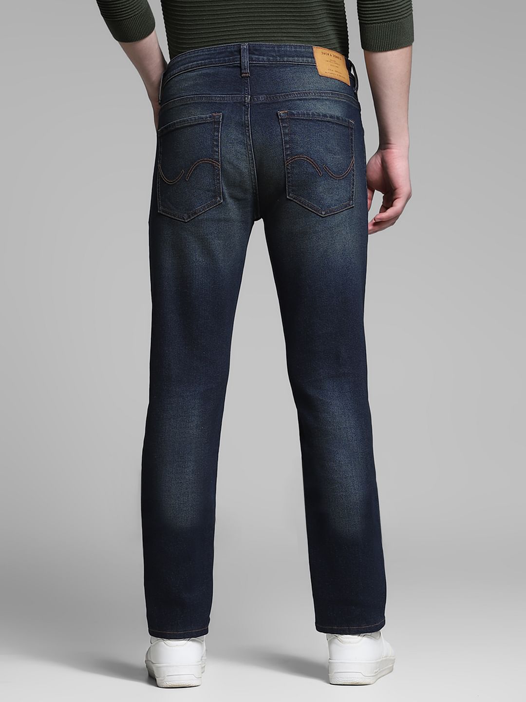 Dark Blue Low Rise Ben Skinny Jeans