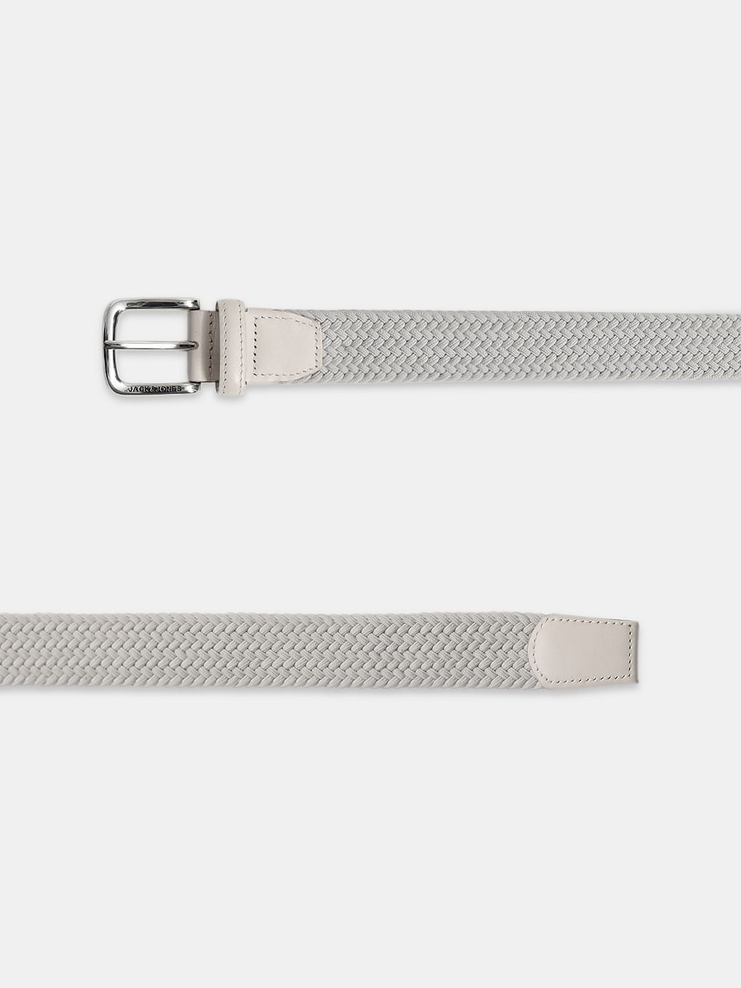 Beige Braided Belt