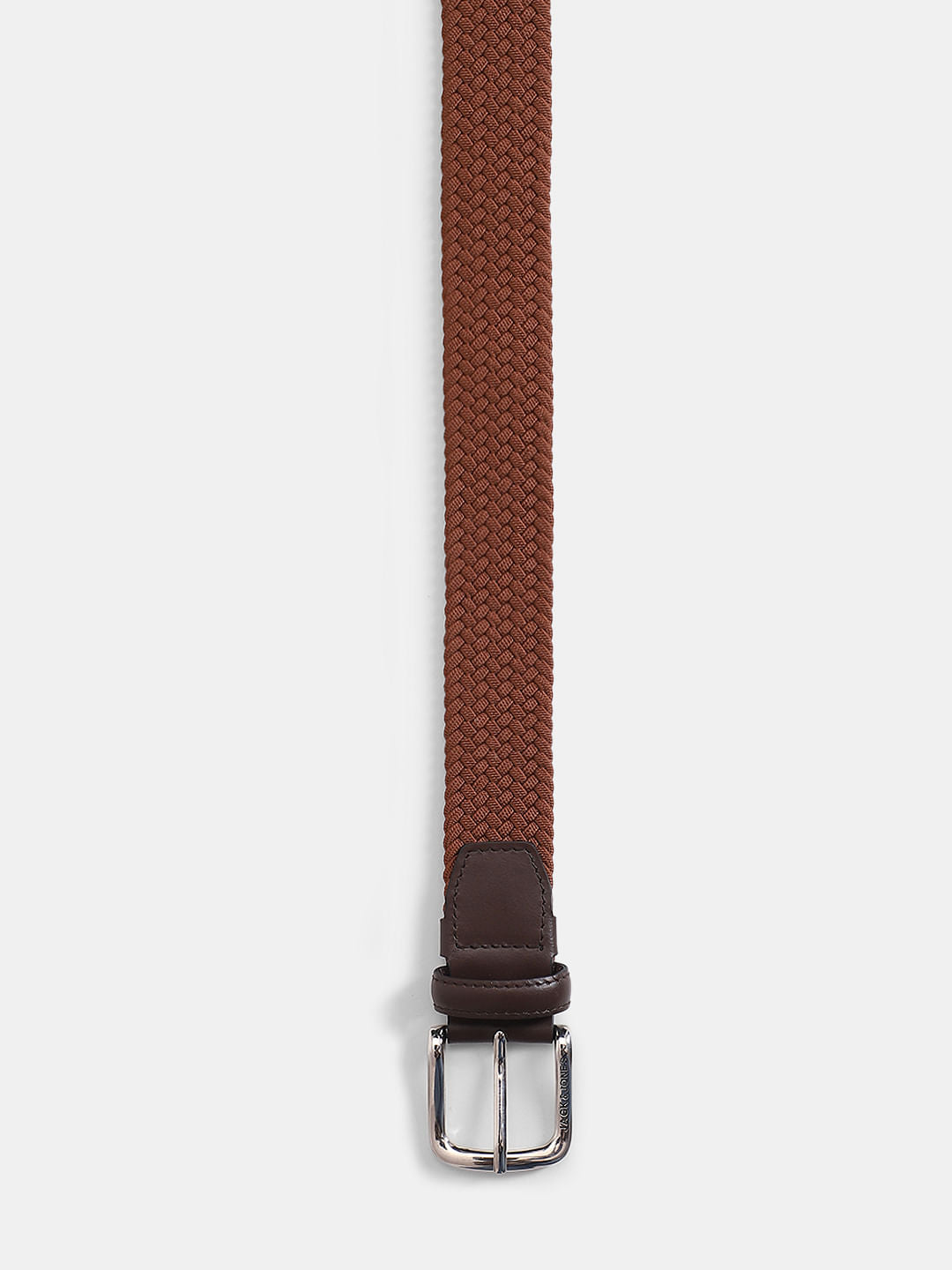 Brown Braided Belt