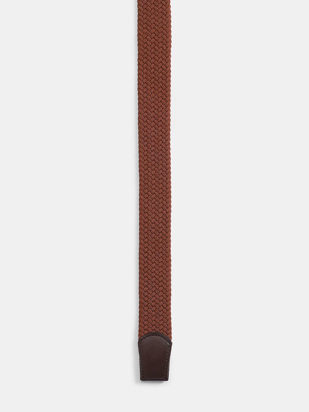 Brown Braided Belt