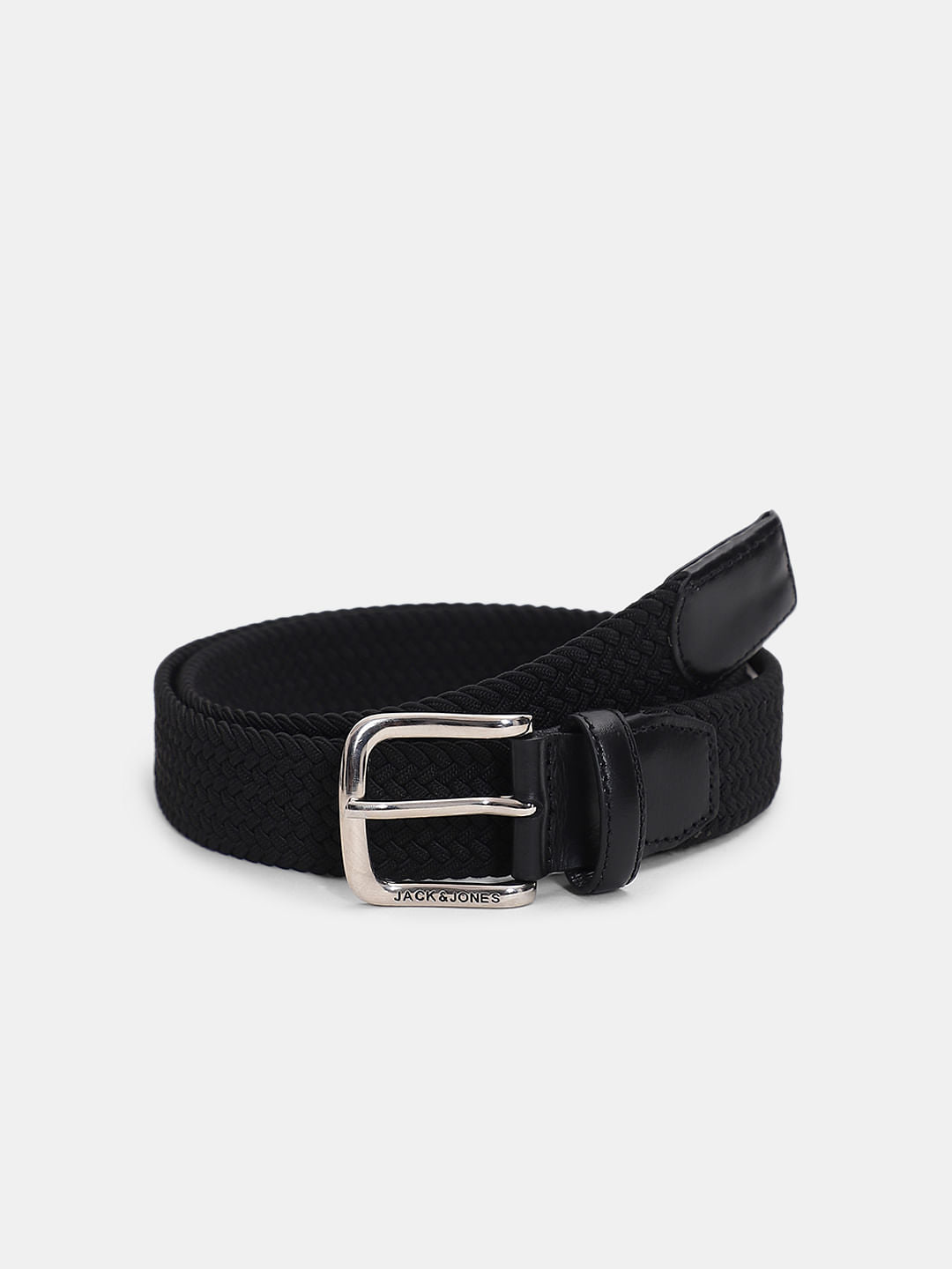 Black Braided Belt