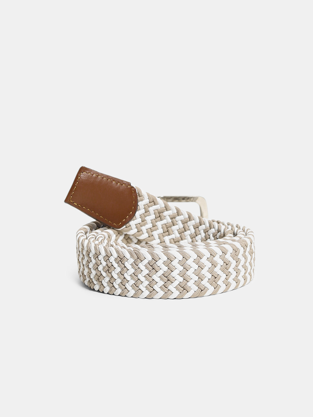 Braided Belt - Beige