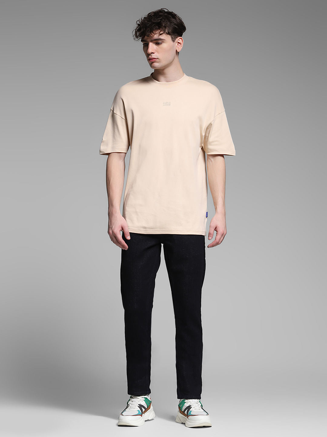 Black Low Rise Glenn Slim Fit Jeans