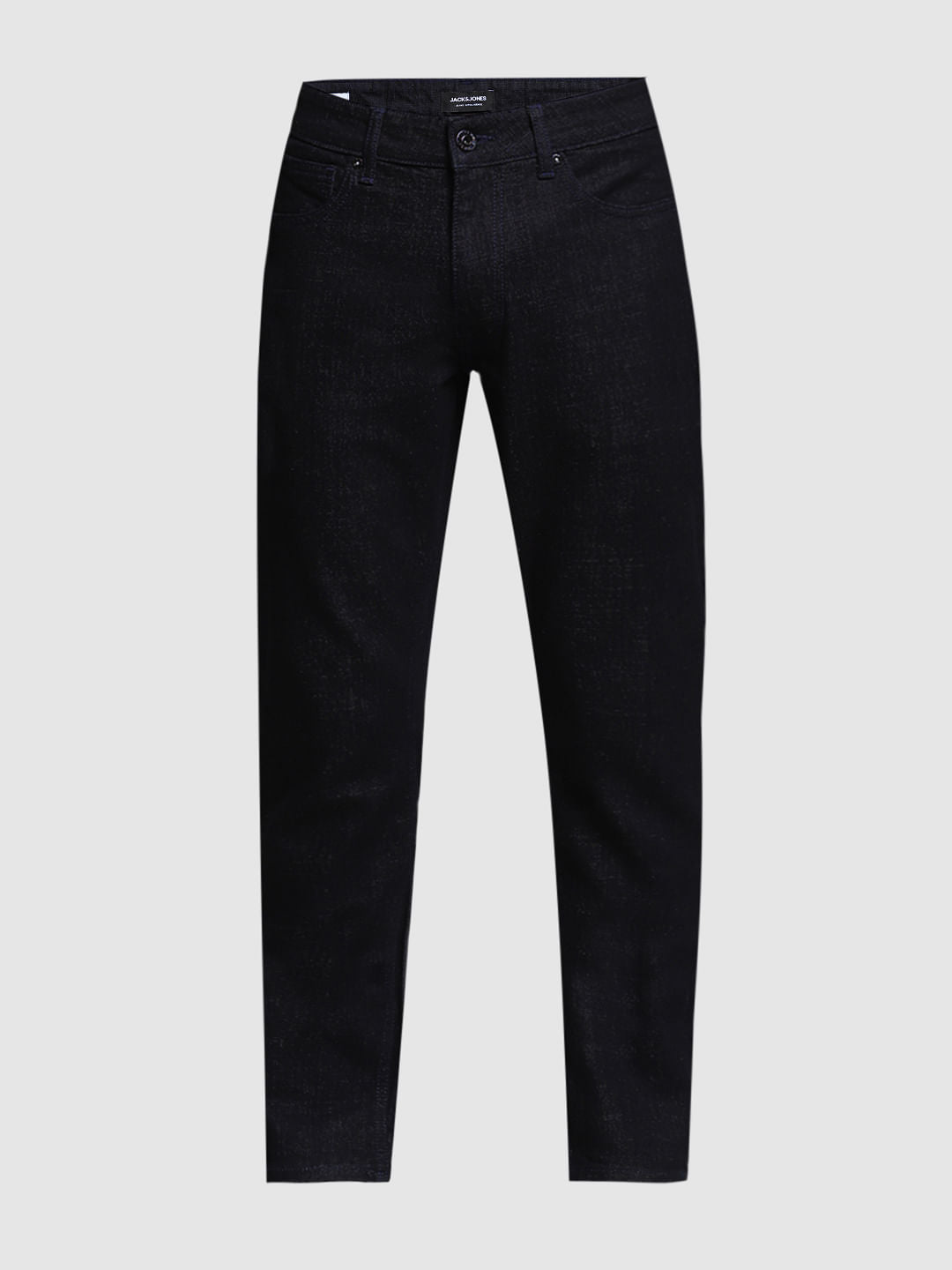 Black Low Rise Glenn Slim Fit Jeans