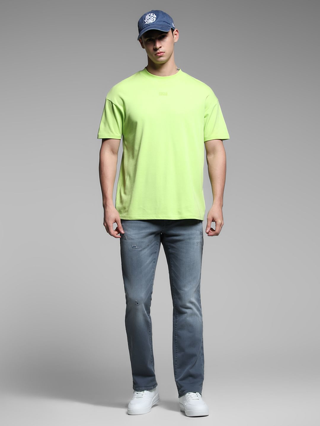 Blue Washed Clark Regular Fit Jeans