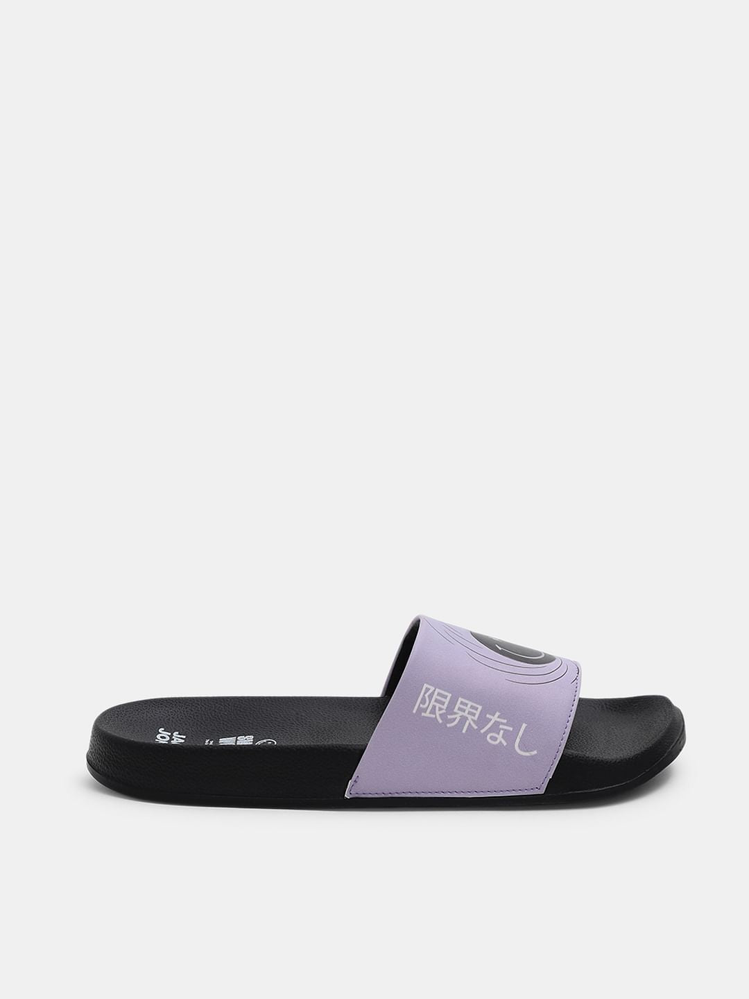 SMILEY Black Pool Sliders