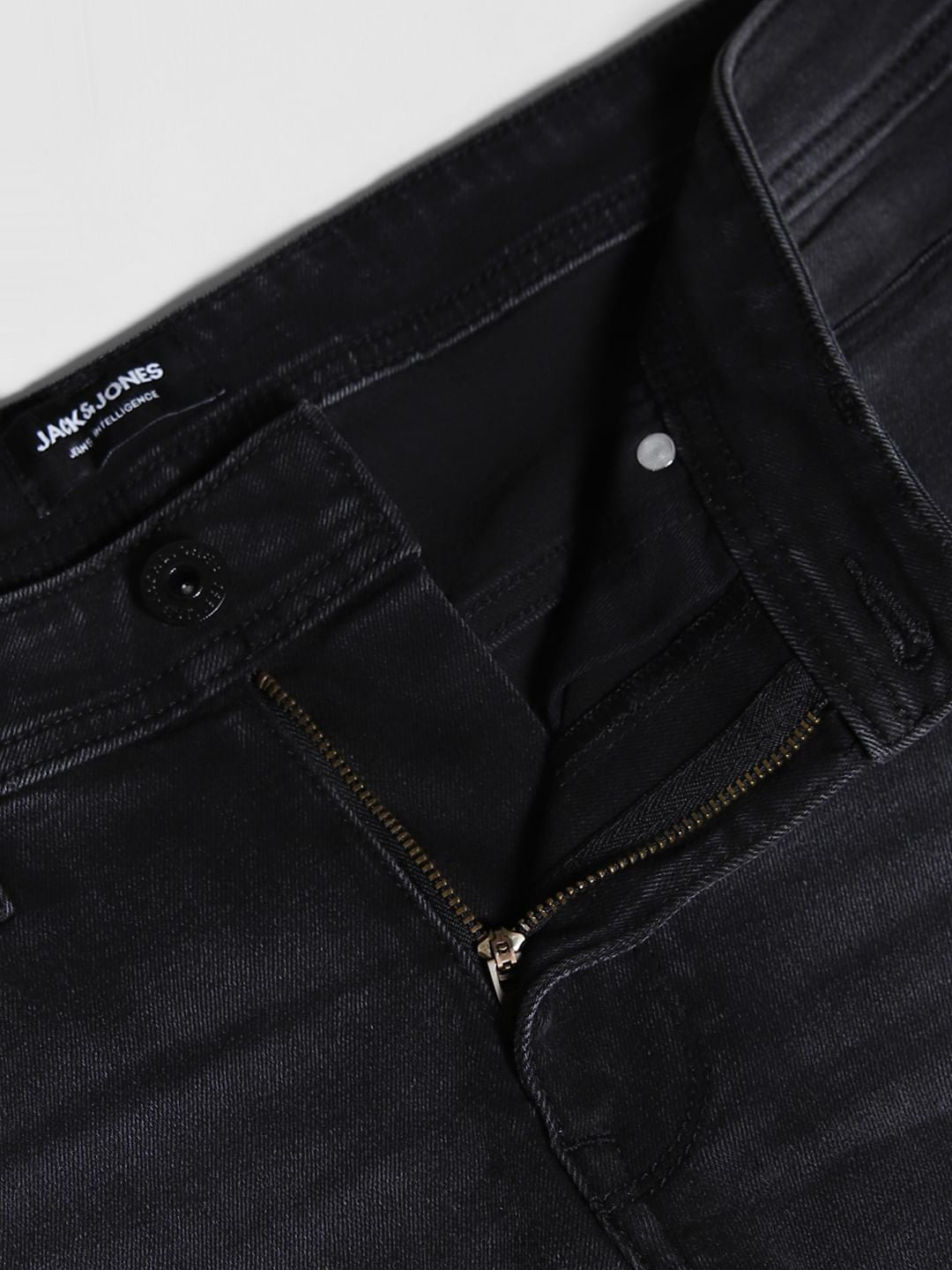 Black Brak Cropped Slim Fit Jeans