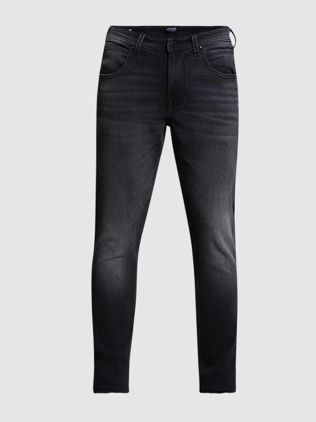 Black Brak Cropped Slim Fit Jeans