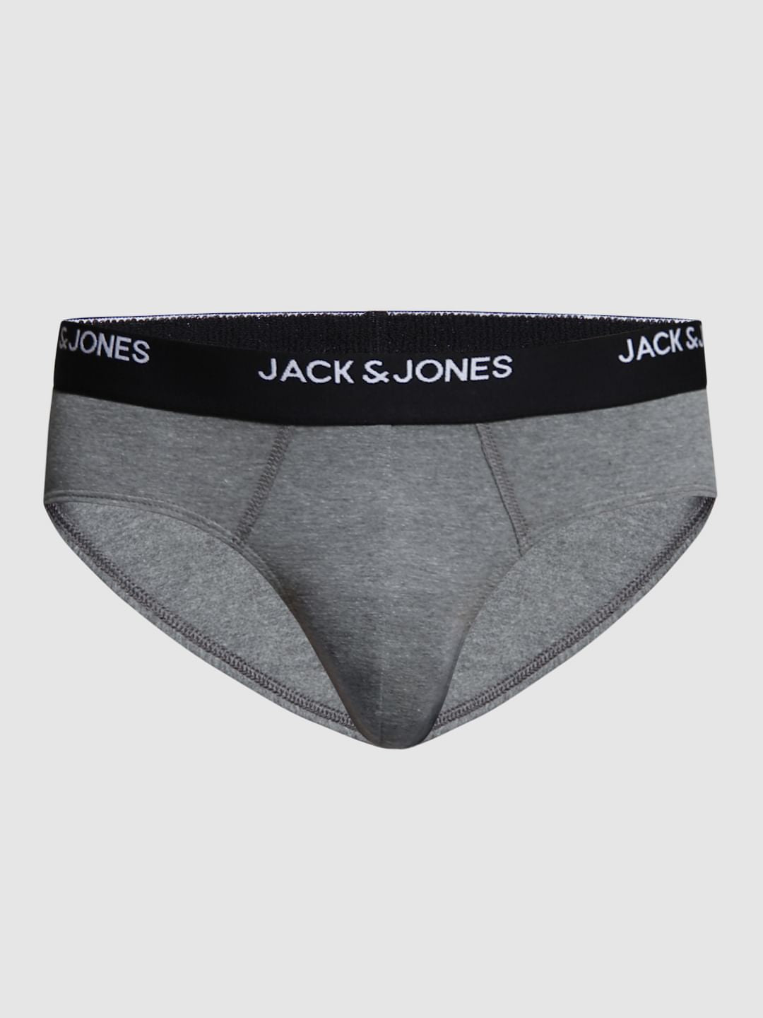 Pack of 3 Briefs - Blue, Grey, Black