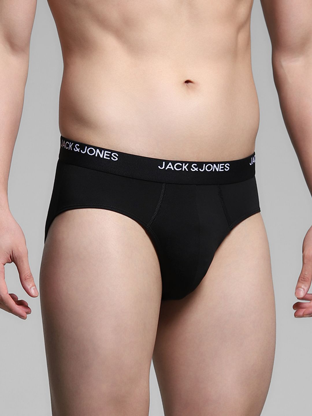 Pack of 3 Jet Black Briefs