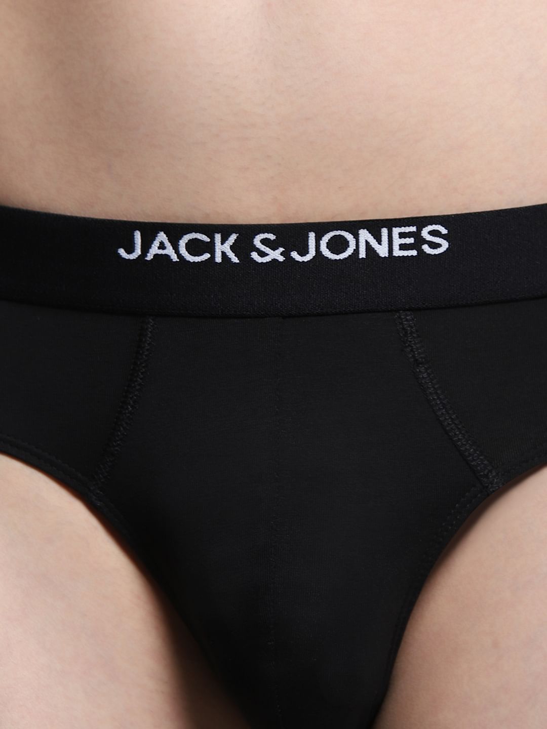 Pack of 3 Jet Black Briefs