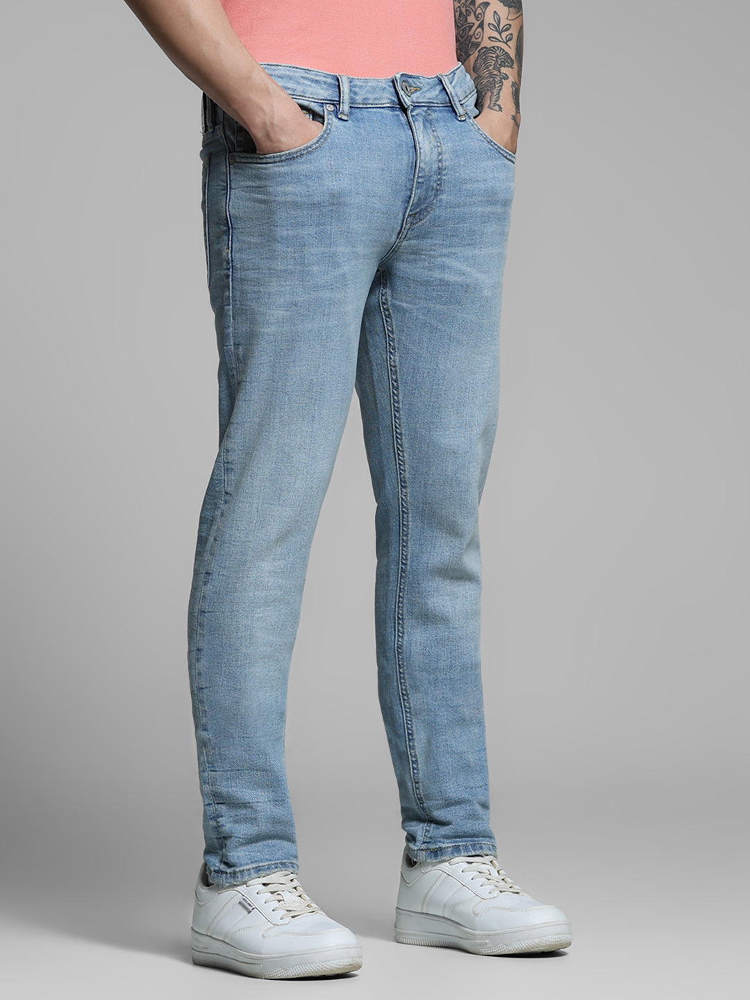 Light Blue Glenn Slim Fit Jeans