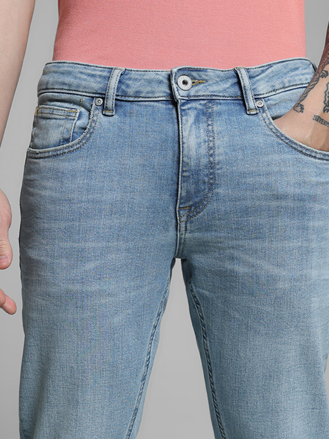 Light Blue Glenn Slim Fit Jeans