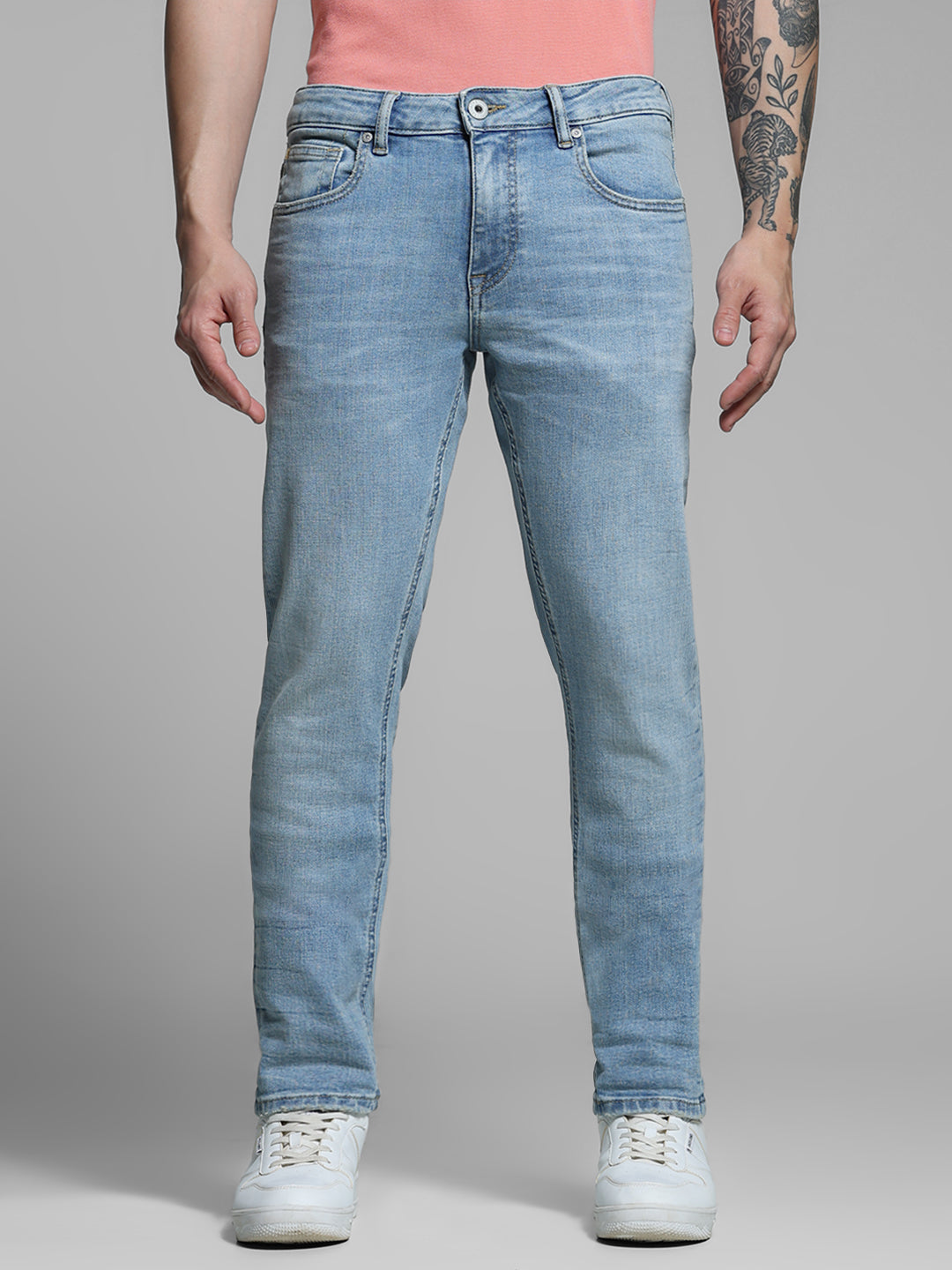 Light Blue Glenn Slim Fit Jeans