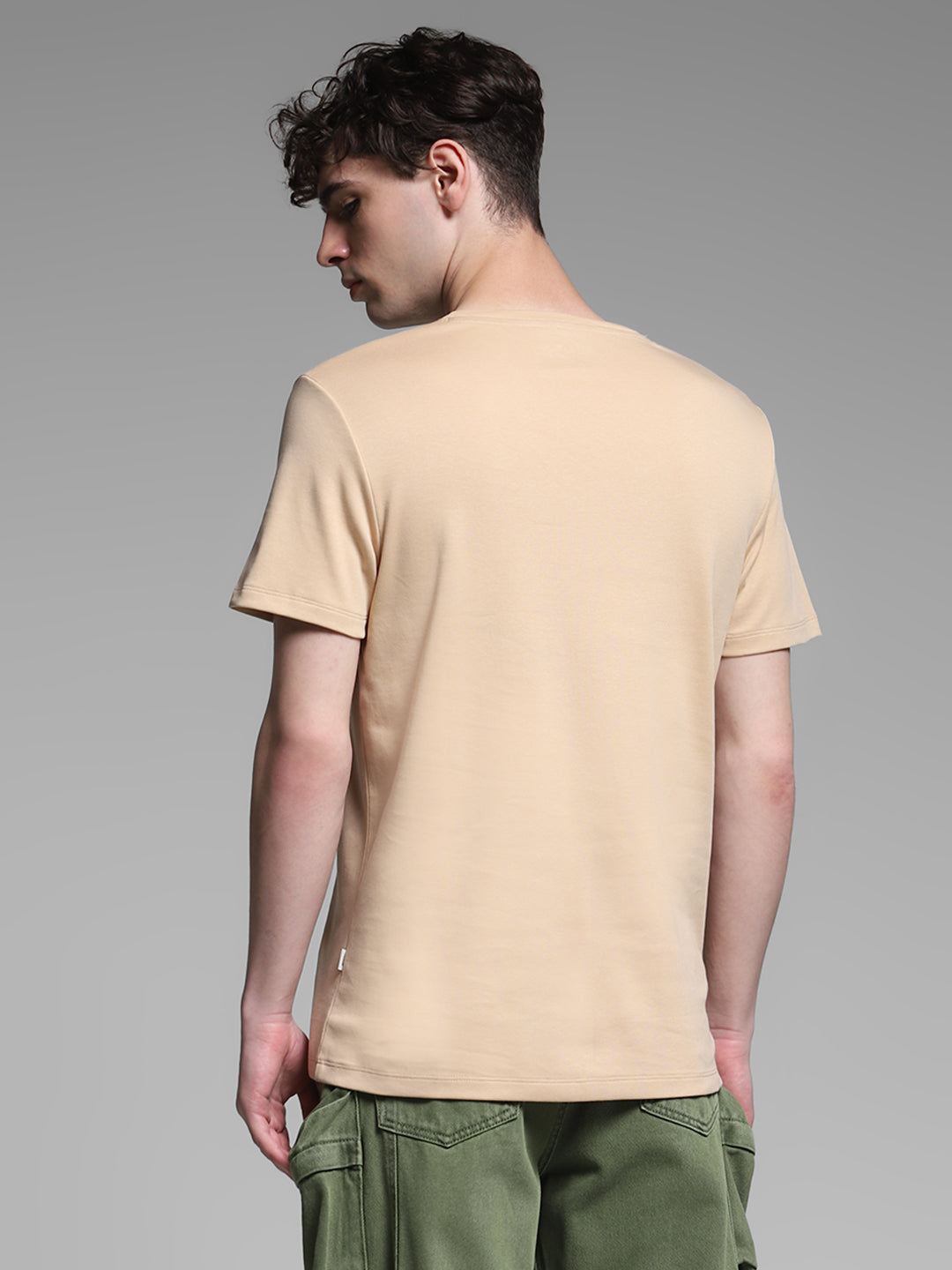 Cotton Printed Crew Neck T-shirt