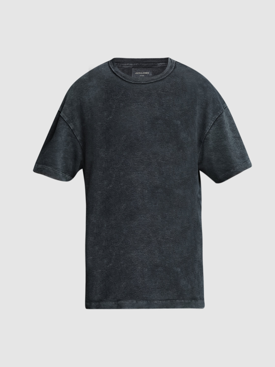 Black Cotton Oversized T-shirt