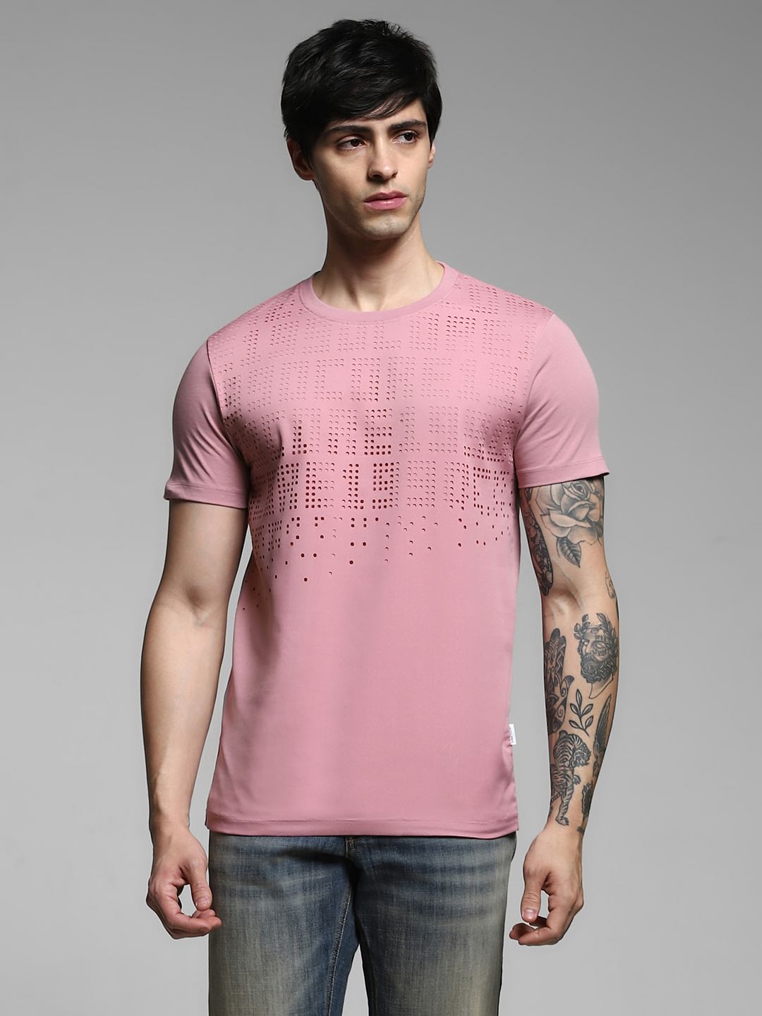 Lilac Crew Neck T-shirt