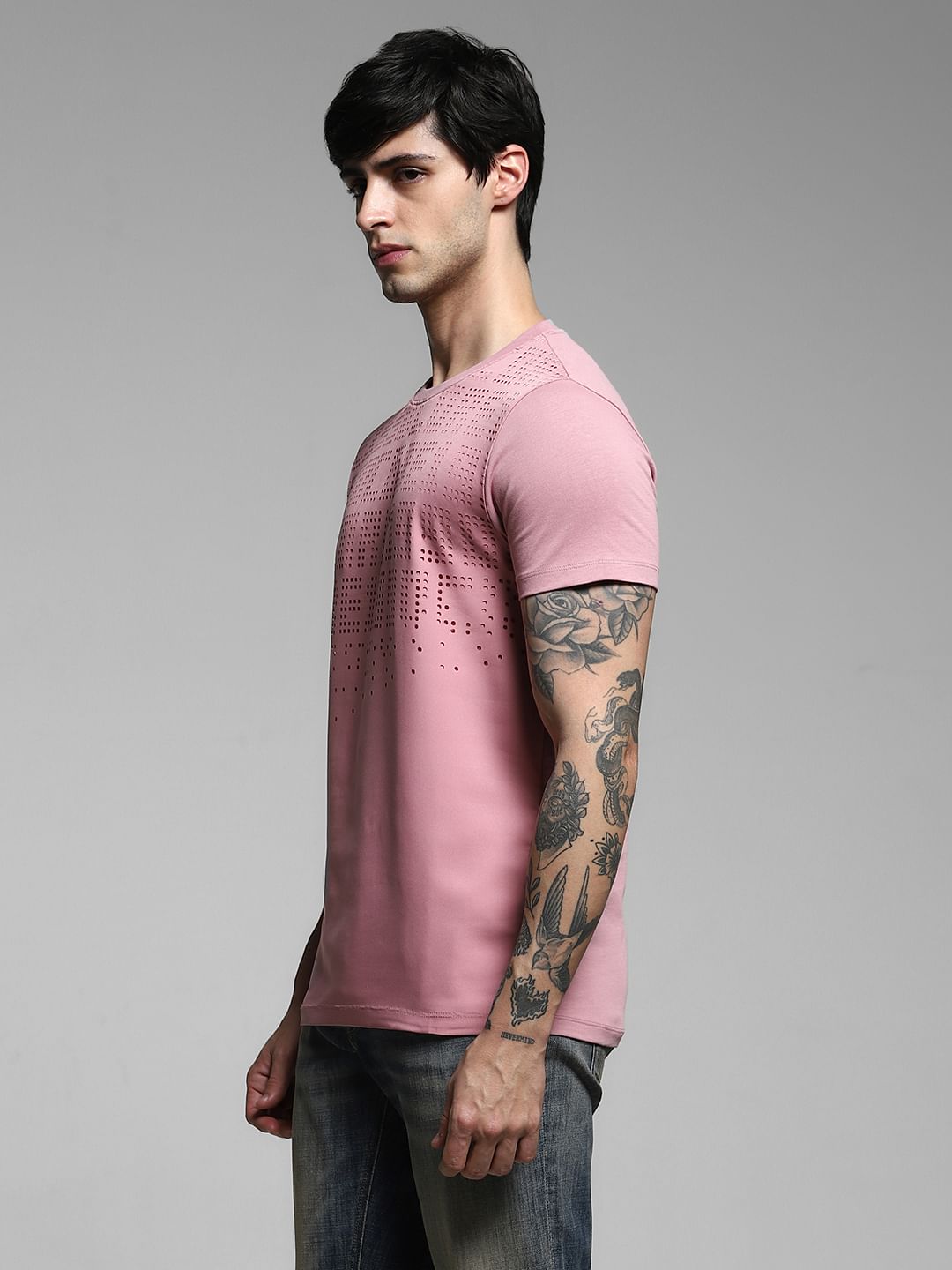Lilac Crew Neck T-shirt